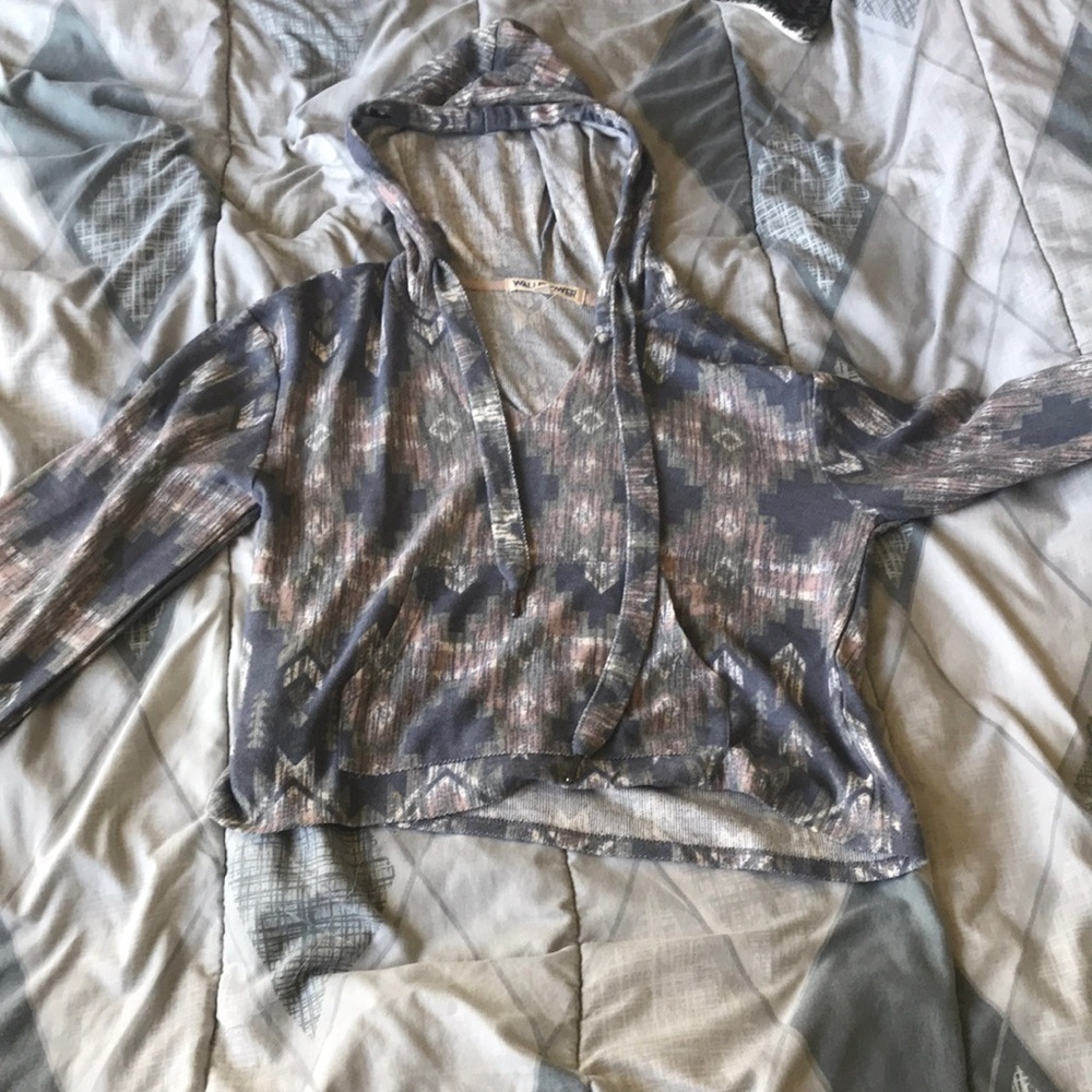 Cropped Indie hoodie